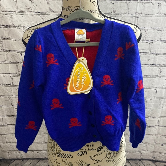 Mud Kingdom Skull Cardigan 2T - Picture 1 of 4
